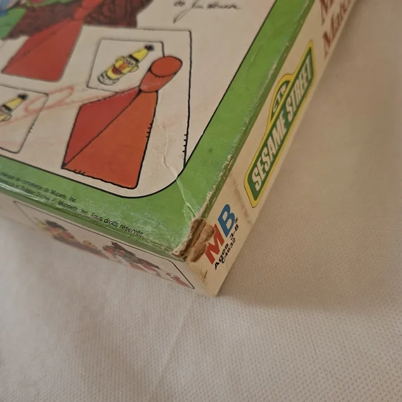Vintage Sesame Street Missing Match Ups Game By Milton Bradley Company - Picture 8 of 12